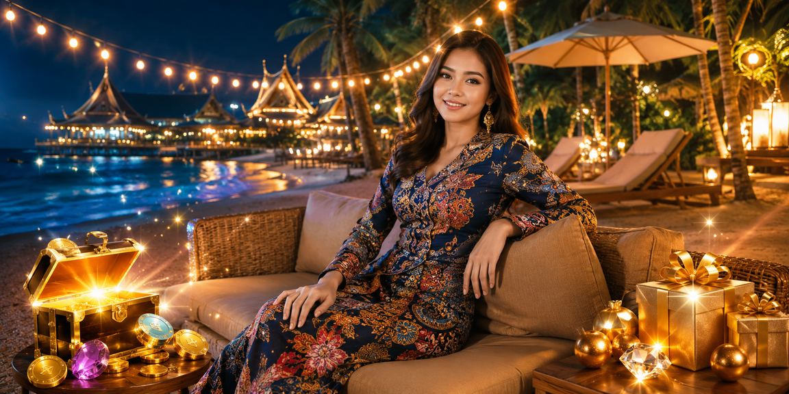 Hiburan kasino dengan tema batik Sarawak di platform 47400